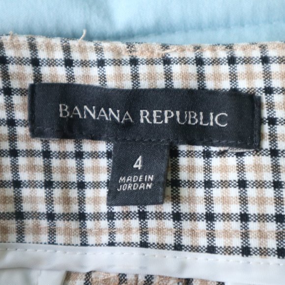 Banana Republic Check Pants - Picture 8 of 11